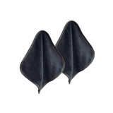 Magnetic No-Fray Satin Edge Dry Erase Whiteboard Cleaning Cloths 2-Pack